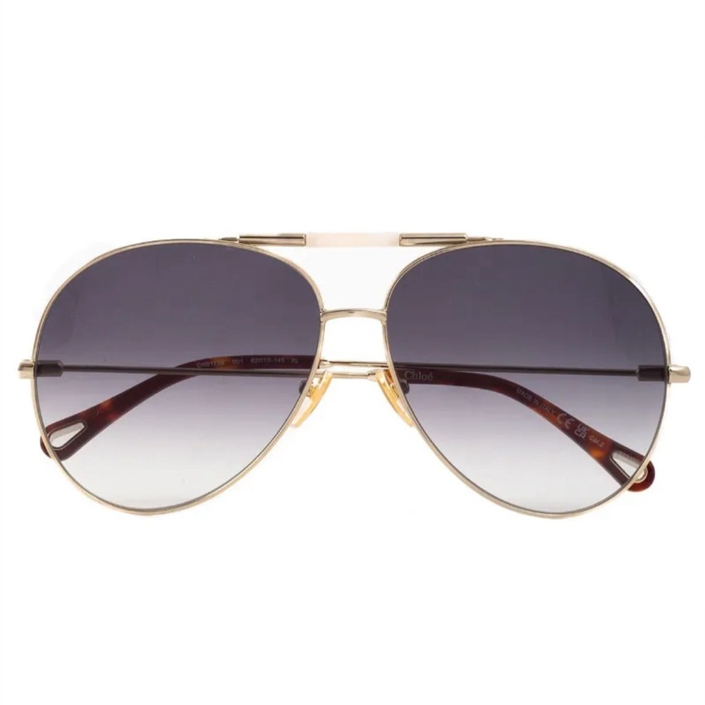Chloe Ulys Aviator Sunglasses